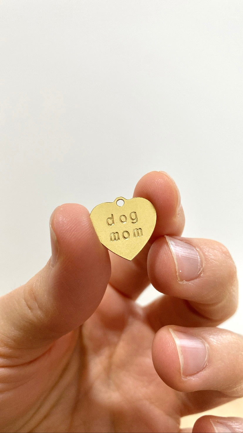 Dije corazón personalizado