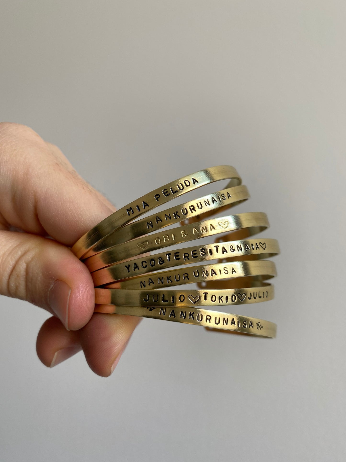 Brazalete personalizado