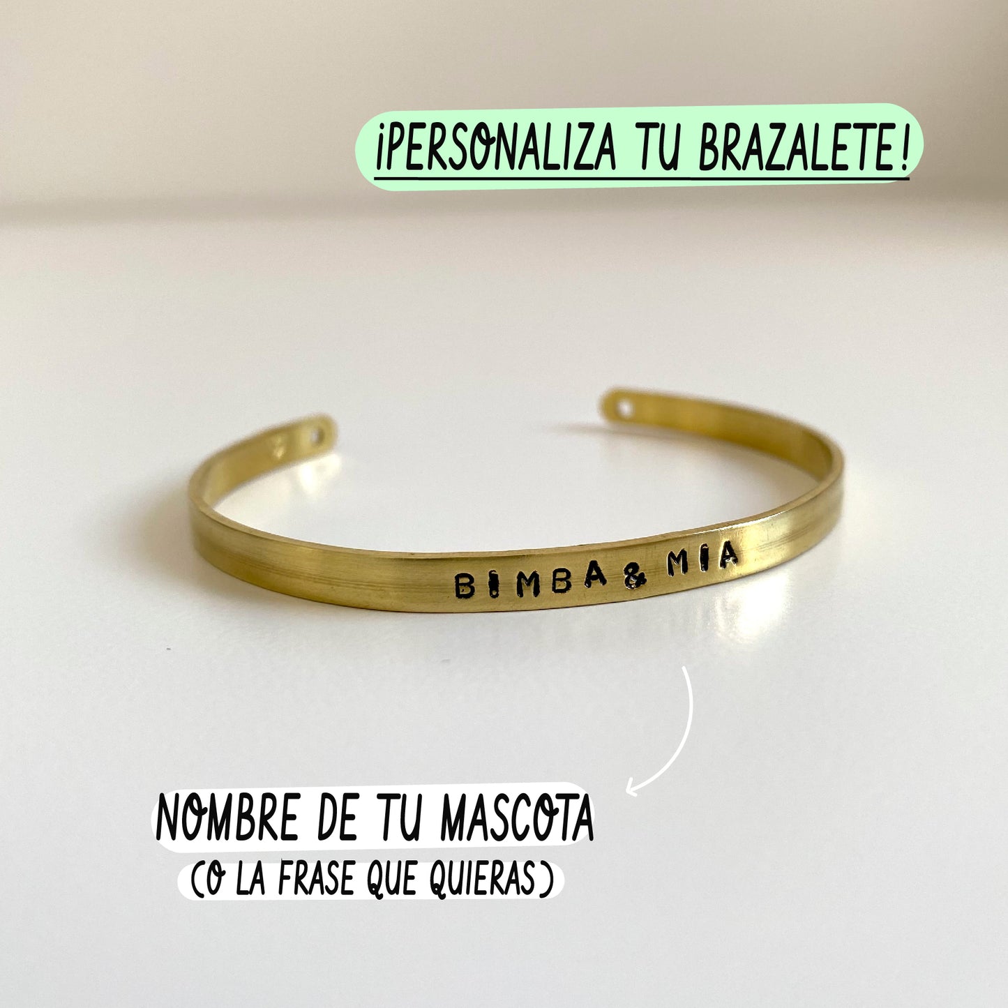Brazalete personalizado
