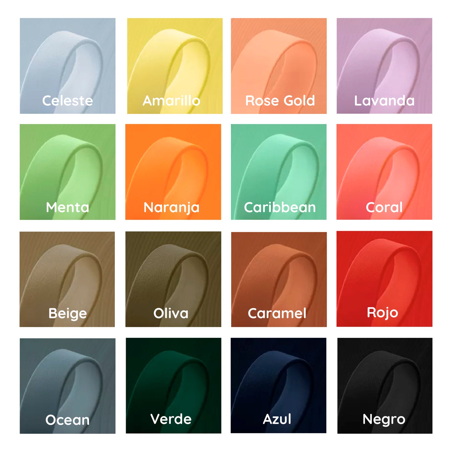 Collar ID a dos colores a elección